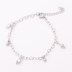 Stainless Steel Adjustable Pendent Bracelet