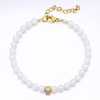 Stainless Steel Adjustable Pearl Bracelet