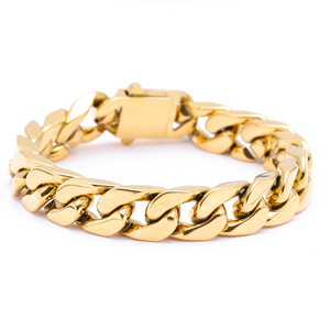 Stainless Steel Flat Cuban Chain