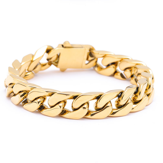 Stainless Steel Flat Cuban Chain