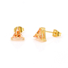 Stainless Steel Triangle Stud Earring 