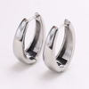 Stainless Steel Classic Hoop Earrings