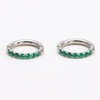 Stainless Steel Silver Large Round Ear Clip 