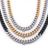 Stainless Steel PVD Mix Color Cuban Chain