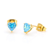 Stainless Steel Heart Stud Earring