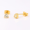 Stainless Steel Stud Earring with Single Holder