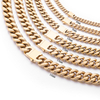 Stainless Steel Cuban Chain With Cuban Clasp