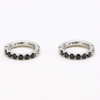 Stainless Steel Silver Large Round Ear Clip 