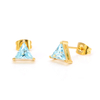 Stainless Steel Triangle Stud Earring 