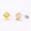 Stainless Steel Square Stud Earring