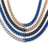 Stainless Steel PVD Mix Color Cuban Chain