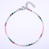 Stainless Steel Enamel Beads Bracelet