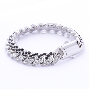 Stainless Steel Miami Cuban Chain by Machine Weaving