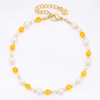 Stainless Steel Crystal Beads Bracelet