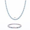 Stainless Steel Hand Make Tennis Chain with 5A Zircon