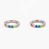 Stainless Steel Silver Large Round Ear Clip 