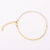 Stainless Steel Adjustable Splicing Tennis Bracelet