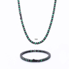 Stainless Steel Hand Make Tennis Chain with 5A Zircon