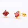 Stainless Steel Square Stud Earring