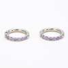 Stainless Steel Silver Large Round Ear Clip 