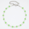 Stainless Steel Crystal Beads Bracelet