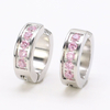 Stainless Steel Silver Round Ear Clip