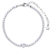 Stainless Steel Adjustable Tennis Bracelet