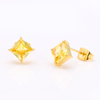 Stainless Steel Square Stud Earring