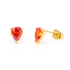 Stainless Steel Pear Stud Earring