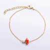 Stainless Steel Baguette Gemstone Bracelet With 5A Zircon