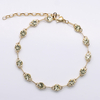 Stainless Steel Round Cubic Zircon Bracelet