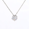 Stainless Steel Pendant Necklace With 5A Zircon
