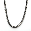 Stainless Steel Brushed Box Chain With Polished
