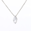 Stainless Steel Pendant Necklace With 5A Zircon